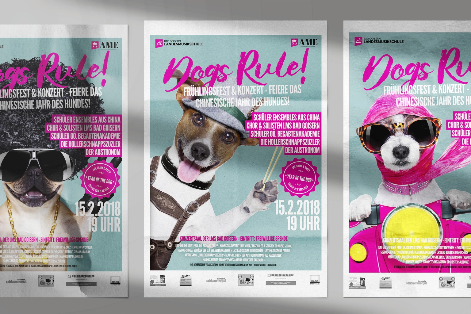 Year of the Dog: Poster Design for Chinese New Year Children Concert